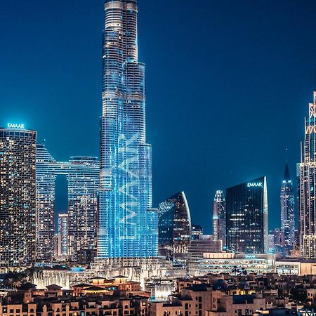 Elite Royal Apartment - Panoramic Full Burj Khalifa, Fountain & Skyline View - Baron Дубай Экстерьер фото