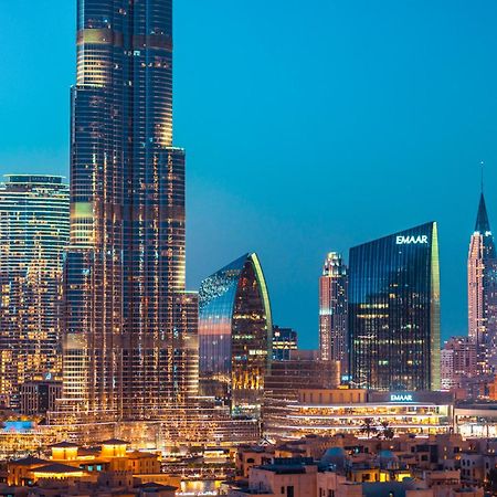 Elite Royal Apartment - Panoramic Full Burj Khalifa, Fountain & Skyline View - Baron Дубай Экстерьер фото