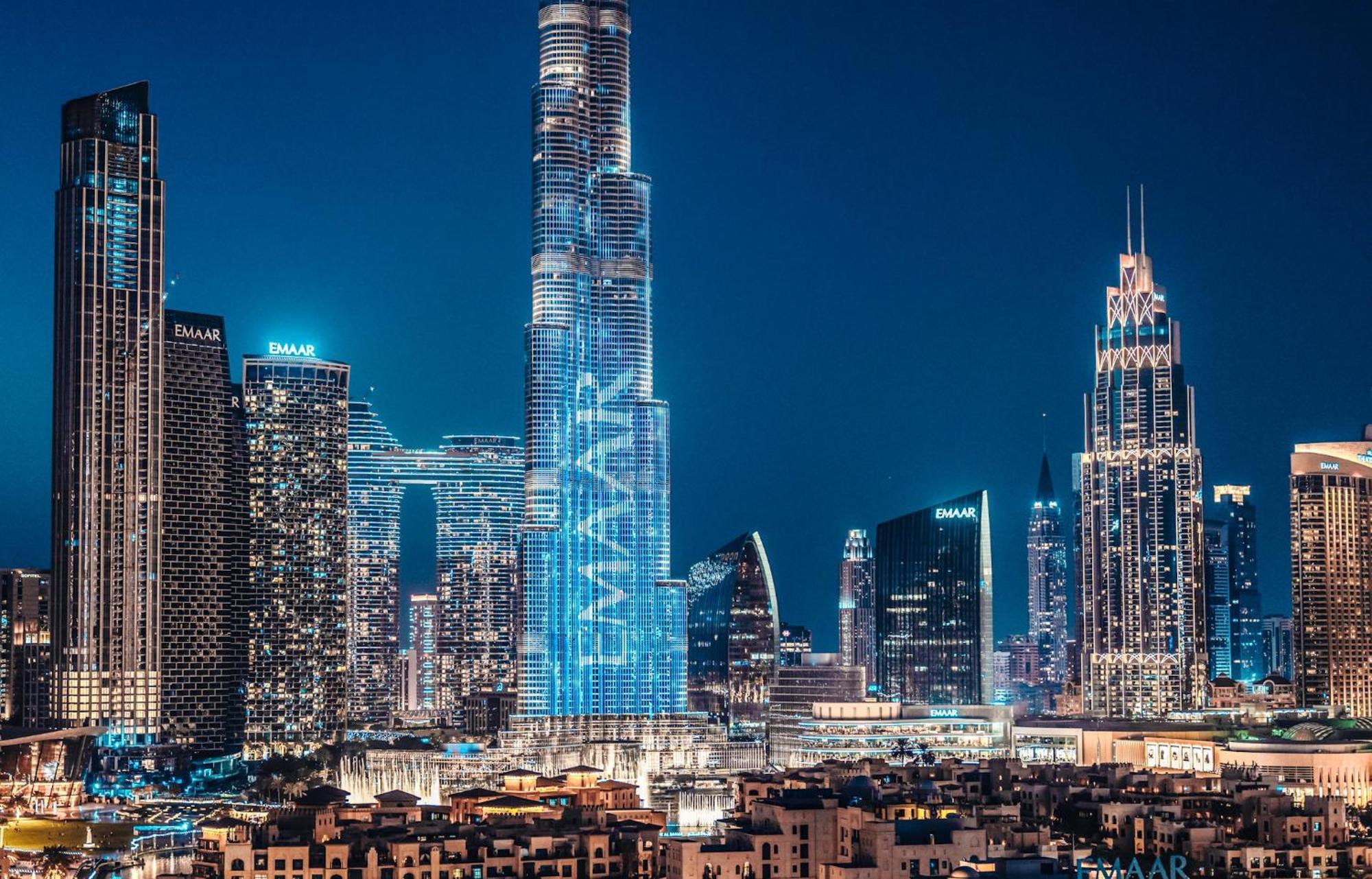 Elite Royal Apartment - Panoramic Full Burj Khalifa, Fountain & Skyline View - Baron Дубай Экстерьер фото